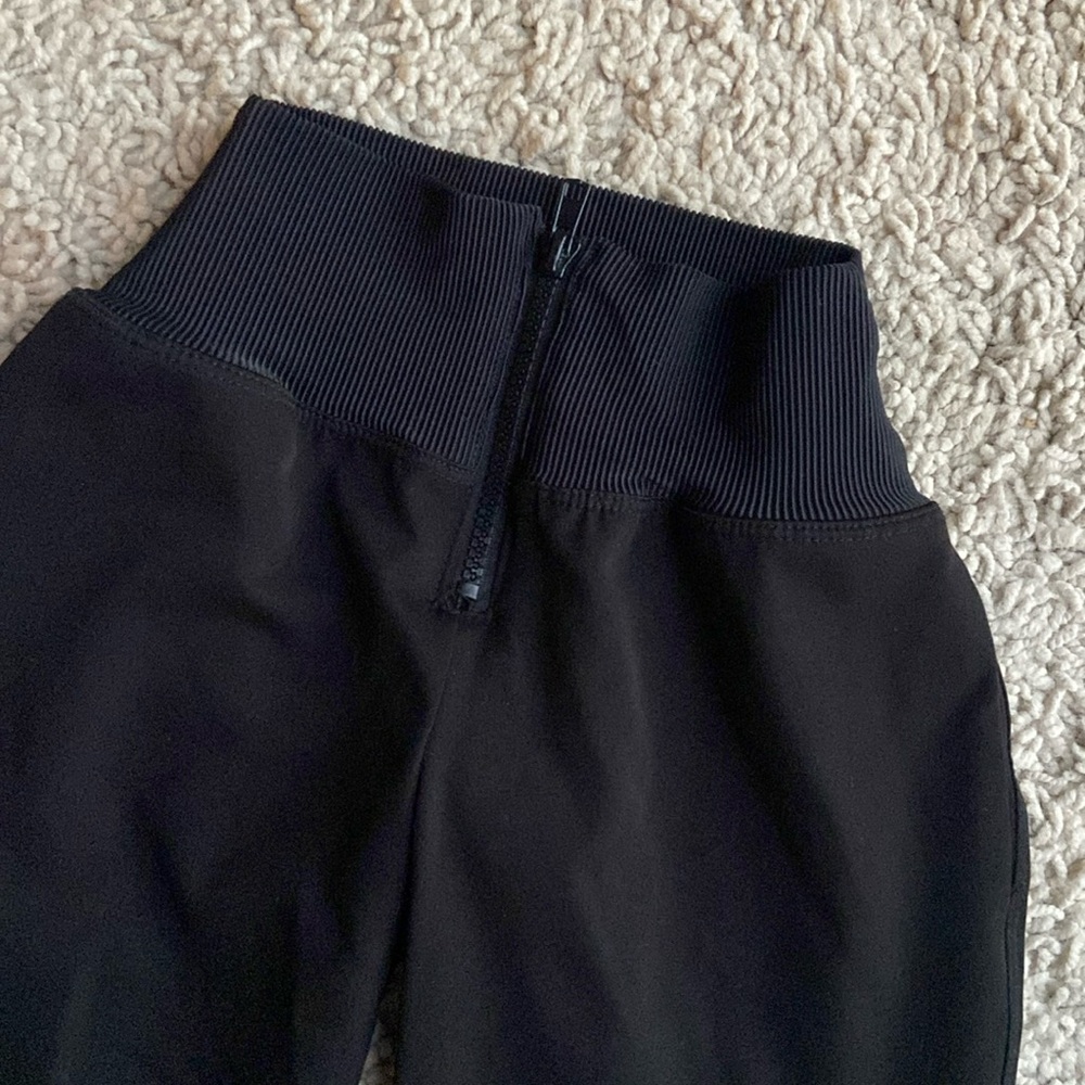 Five Dancewear Move it Pants Dance joggers zipper front pockets Black So cute YM